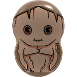 WOOBLIES MARVEL SERIA 1 FIGURKI 2 SZT + WYRZUTNIA K02WBM08